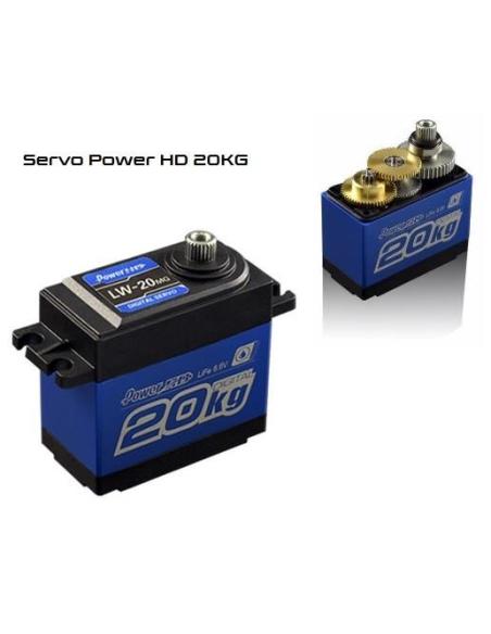 Servo Power HD LW-20MG 20 Kg - 0,18 seg