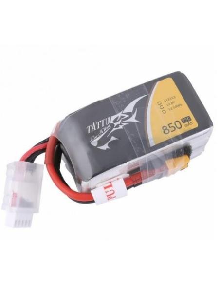 Batería LiPo GENSAce Tattu 850 mAh 14,8V 75C
