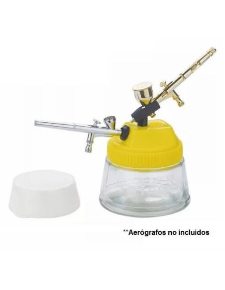 Estación de limpieza aerógrafo 3 en 1