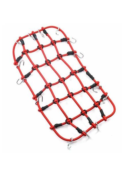 Luggage Net 200mm x 110mm Red for 1/10 RC Crawler Scale