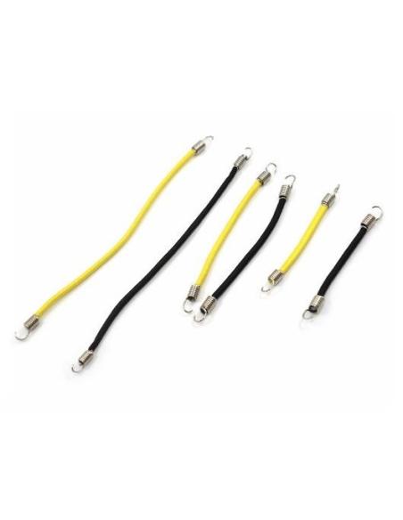Bungee Cords 3 lengths for 1/10 RC Crawler Scale (6pcs)
