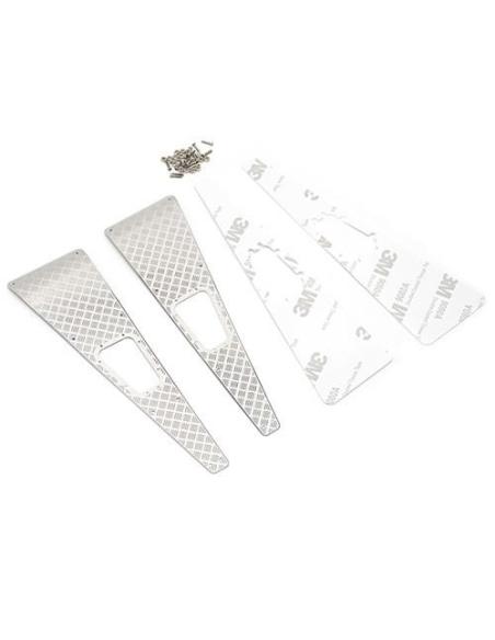 Stainless Steel Front Hood Side Diamond Plate for Traxxas TRX-4