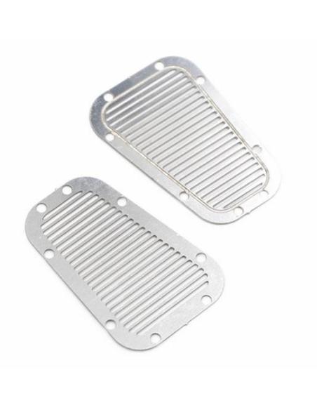 Stainless Steel Front Hood Vent Plate for Traxxas TRX-4