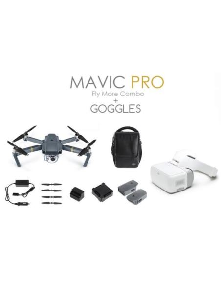 Mavic Pro Fly More Combo + Goggles Pack