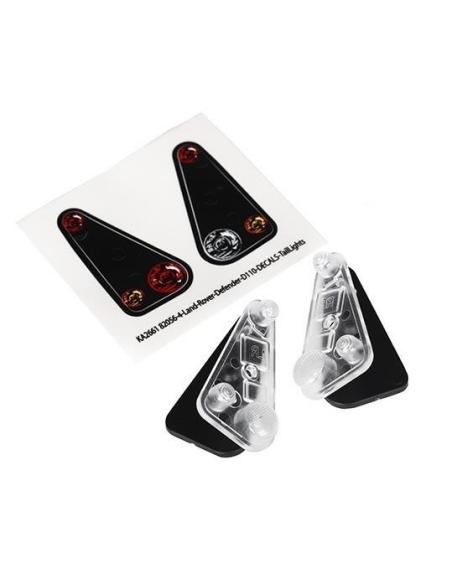 Tail light housing (2)/ lens (2)/ decals (left & right) TRX-4.