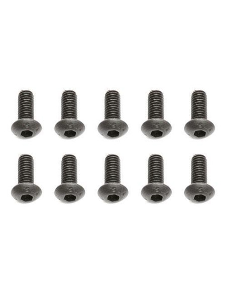 AS89206 Tornillo BHCS 4x10mm para RC-8