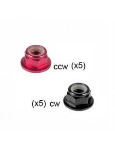 Tuercas motor CW - Black /...