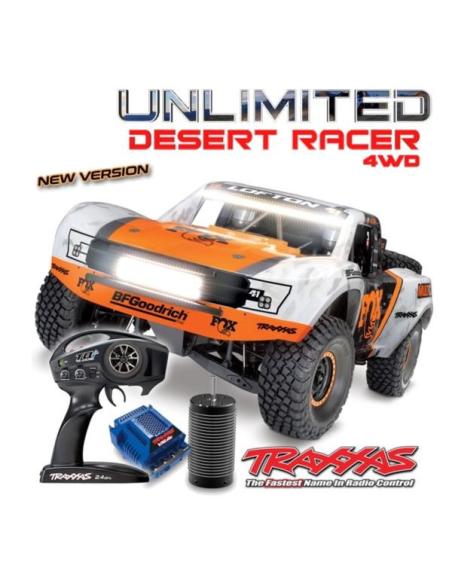 Traxxas UDR Unlimited Desert Racer 4WD Con kit Leds