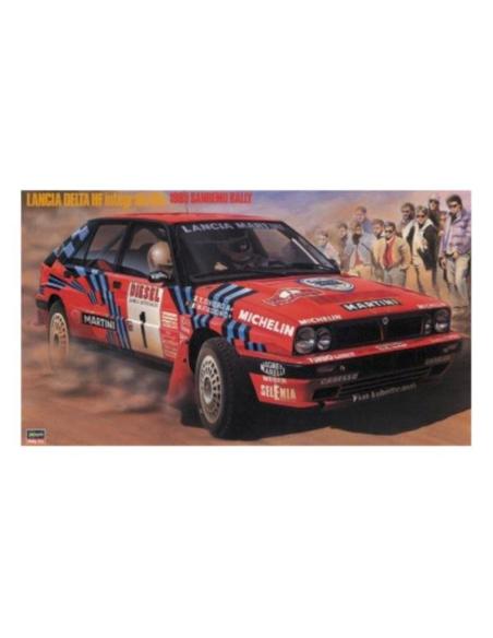 Lancia Delta HF Integrale 16V 1989 Sanremo Rally Hasegawa 1/24