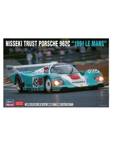 Nisseki Trust Porsche 962C "1991 LE MANS" Hasegawa 1/24