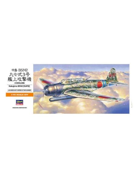 Maqueta Nakajima B5N2 (KATE) Hasegawa 1/72
