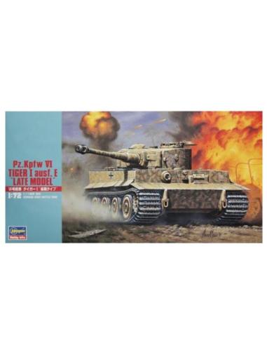 Medium Pz.Kpfw VI TIGER I ausf. E "LATE MODEL" Hasegawa 1/72