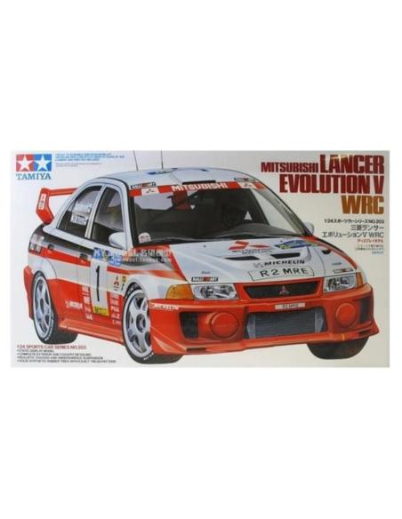 MITSUBISHI LANCER EVOLUTION V WRC 1/24 TAMIYA