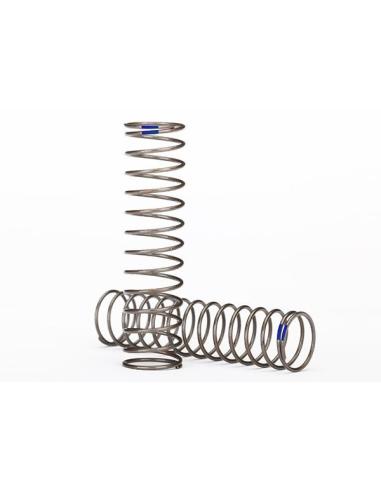 Springs, shock (natural finish(GTS)(GTS) (0.61 rate, blue stripe) (2u)