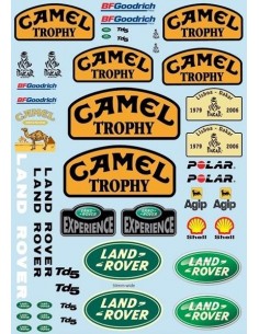 Camel Trophy decal sheet...