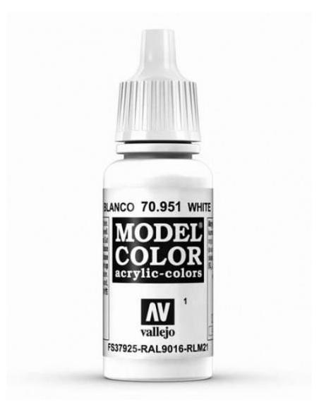 70.951 - Pintura Vallejo Model Color - Blanco (17ml)