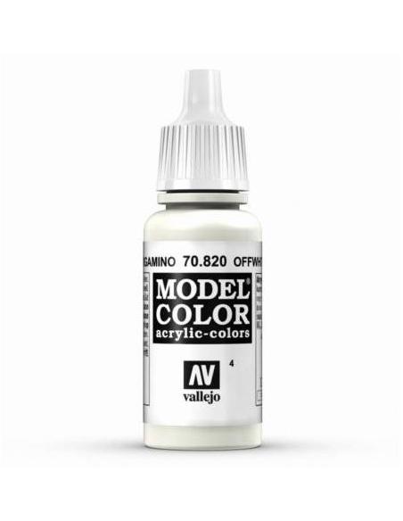 70.820 - Pintura Vallejo Model Color - Blanco Pergamino (17ml)