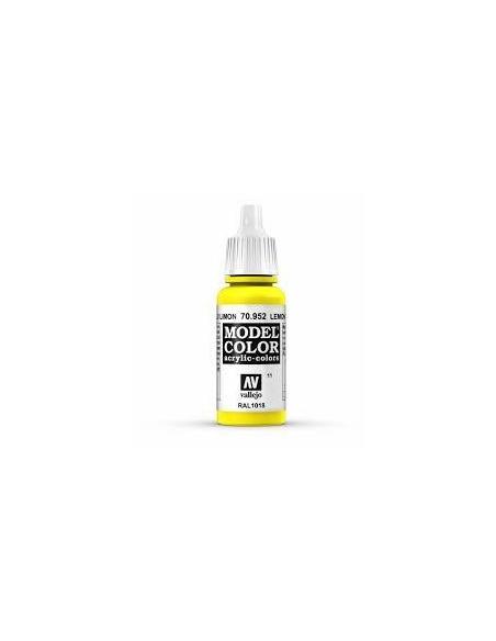 70.952 - Pintura Vallejo Model Color - Amarillo Limón (17ml)