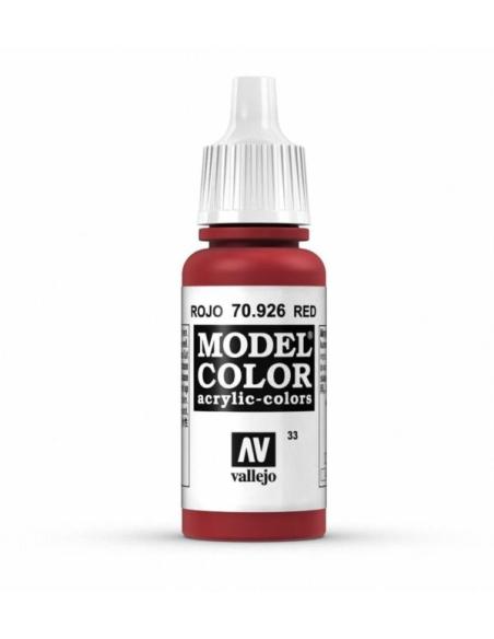 70.926 - Pintura Vallejo Model Color - Rojo (17ml)