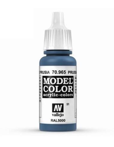 70.965 - Pintura Vallejo Model Color - Azul de Prusia (17ml)