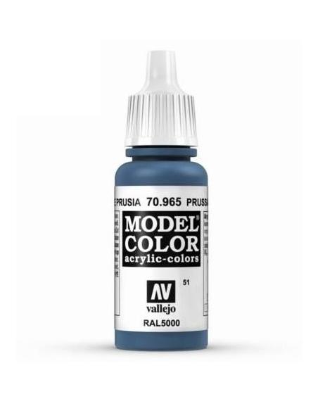 70.965 - Pintura Vallejo Model Color - Azul de Prusia (17ml)