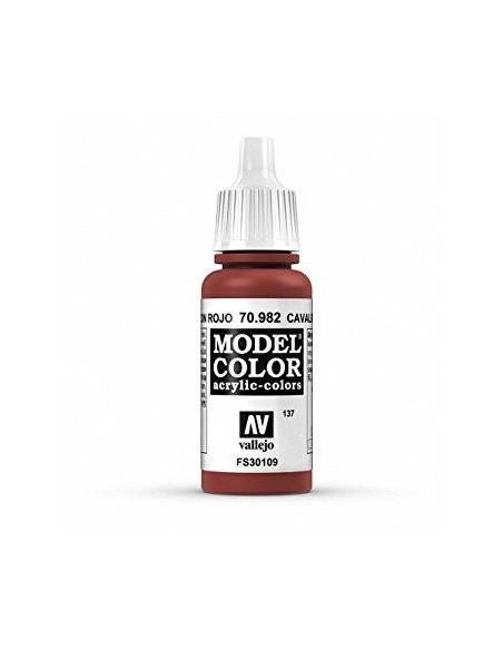 70.982 - Pintura Vallejo Model Color - Marrón rojo (17ml)