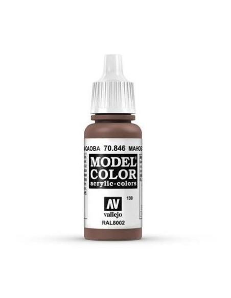 70.846 - Pintura Vallejo Model Color - Marrón Caoba (17ml)