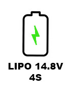 Baterías LiPo 4S 14.8V