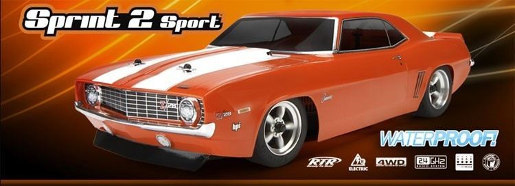 Sprint 2 Sport w/ 1969 Chevrolet Camaro 1/10