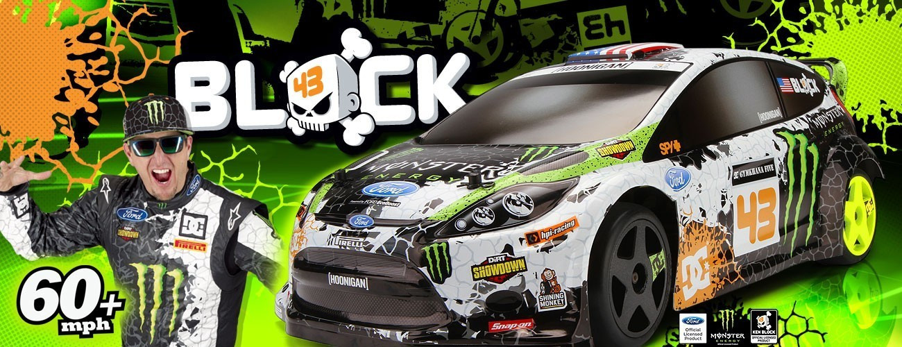 Ken Block WR8 with Ford Fiesta H.F.H.V. Body 1/8