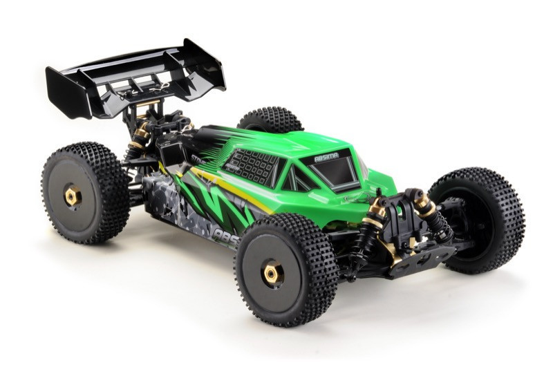 1:8 Buggy "STOKE V2" green 4S 4WD 100% RTR SET