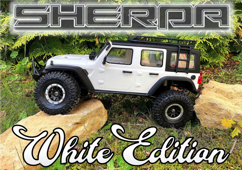 1:10 Crawler CR3.4 "SHERPA" White 100% RTR SET