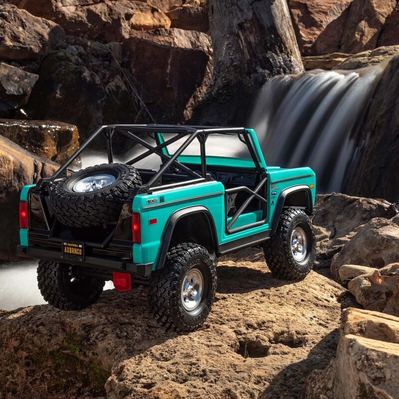 1/10 SCX10 III Early Ford Bronco 4X4 RTR  Turquoise Blue