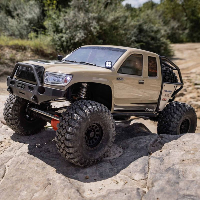 1-6 SCX6 Trail Honcho 4X4 RTR Brushed Rock Crawler  Sand