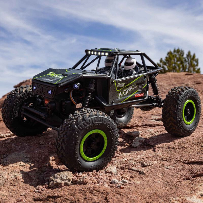 1-18 UTB18 Capra 4X4 RTR Brushed Rock Crawler (Battery & Charger Included)  Black