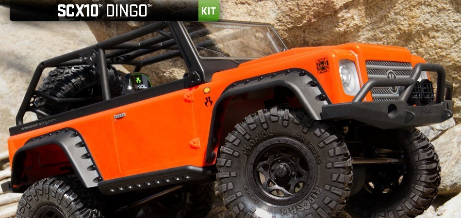 Axial SCX10 Dingo 1/10th Scale Electric 4WD - Kit