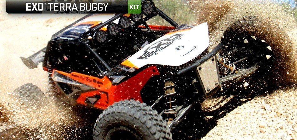 Axial EXO - 1/10th Scale Electric 4WD Terra Buggy - Kit
