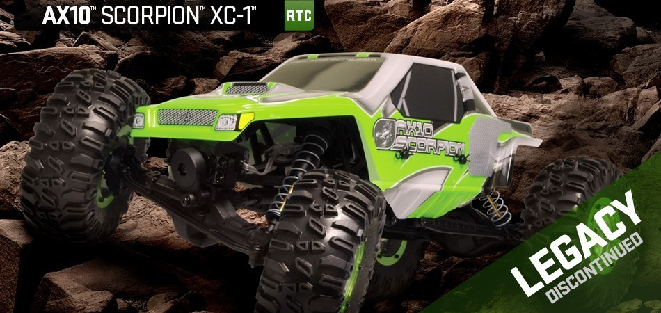 AX10 Scorpion RTR Rock Crawler 1/10th Scale Electric
