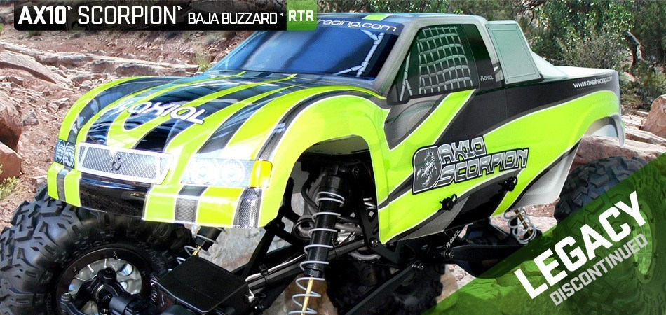 Axial Scorpion Rock Racer - 1/10th Scale Rock Crawler
