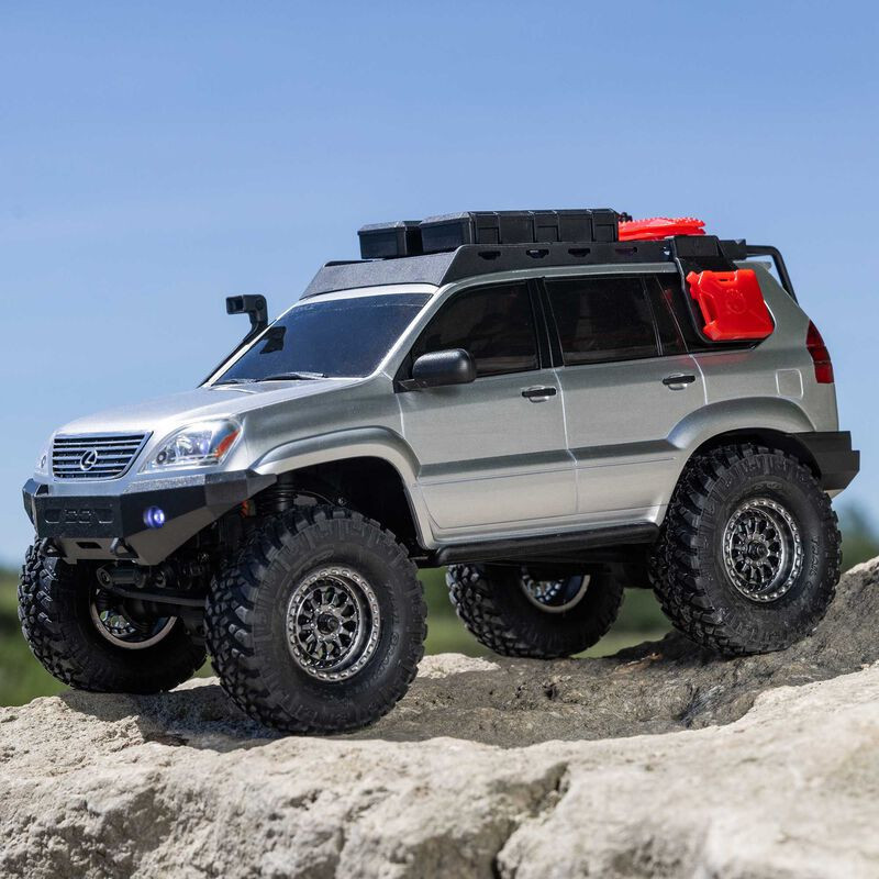 1/24 SCX24 Lexus GX 470 4X4 Rock Crawler RTR  Silver