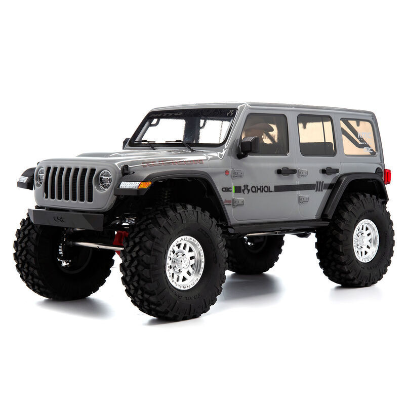 1-10 SCX10 III Jeep JLU Wrangler 4X4 RTR Brushed Rock Crawler Gray