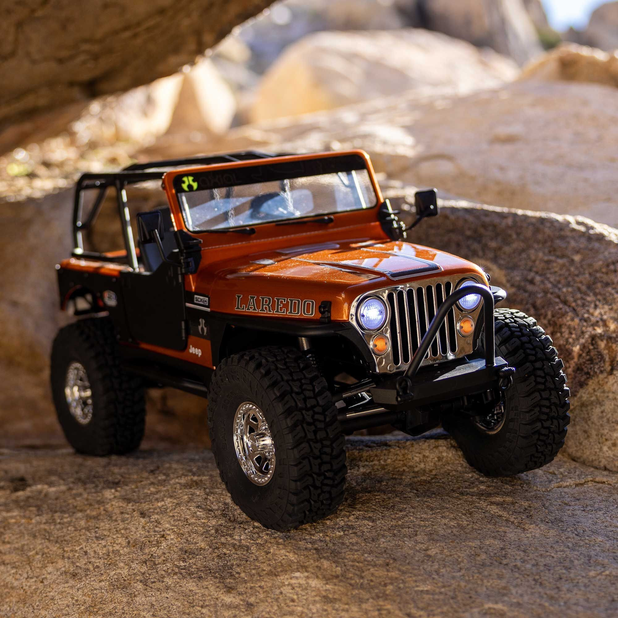 1-10 SCX10 III Jeep CJ-7 4X4 RTR Brushed Rock Crawler  Copper