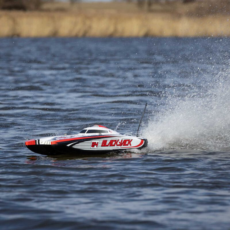 Blackjack 24" V2 Catamaran Brushless: RTR  Vegas Offshore