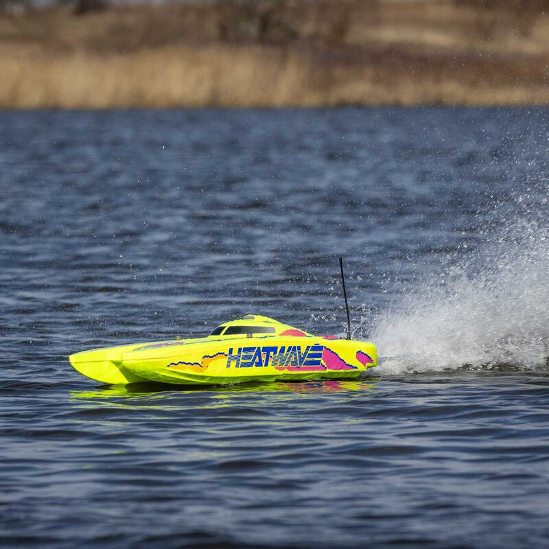 Blackjack 24" V2 Catamaran Brushless: RTR  Heat Wave Visual