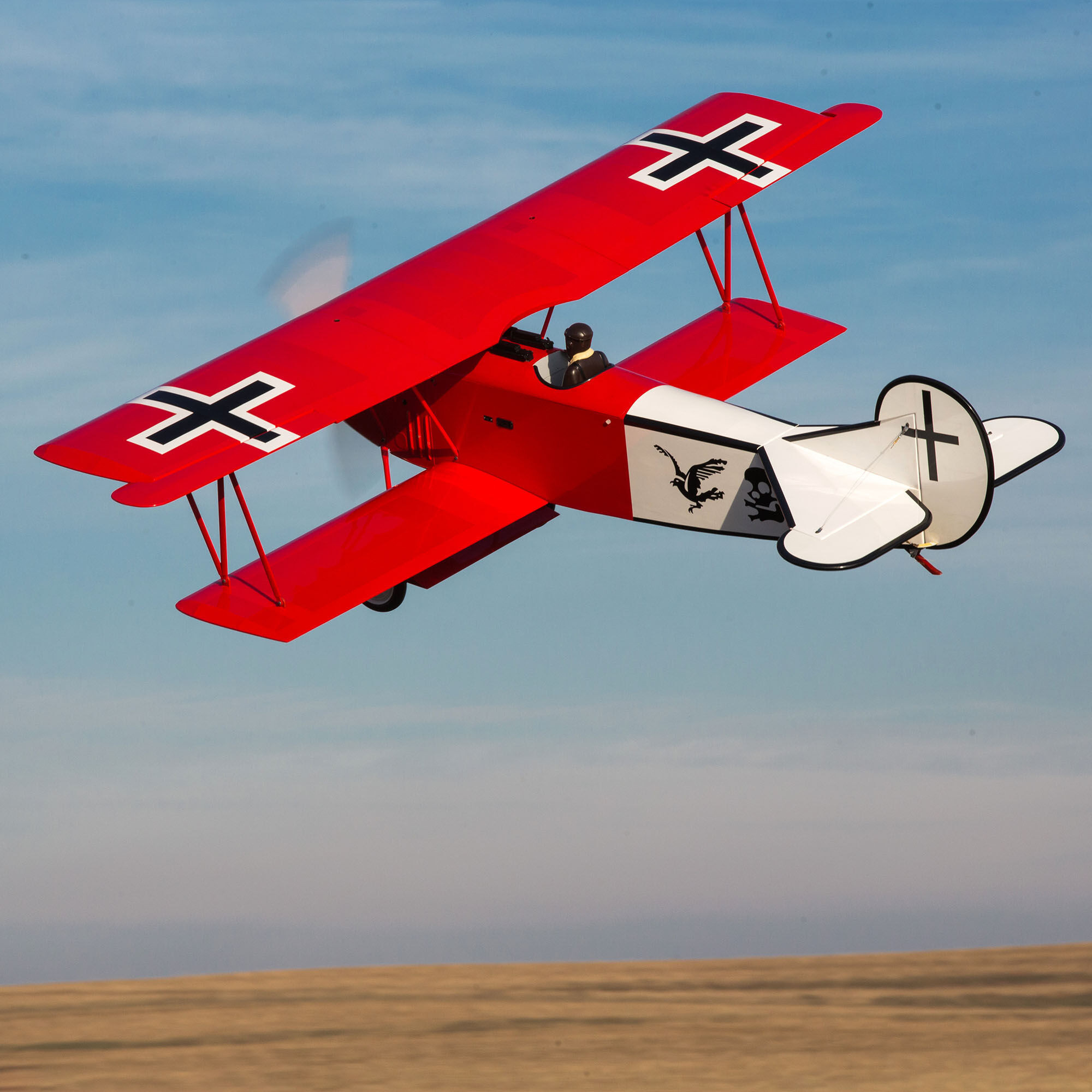 Fokker D.VII 30-60cc ARF  87"