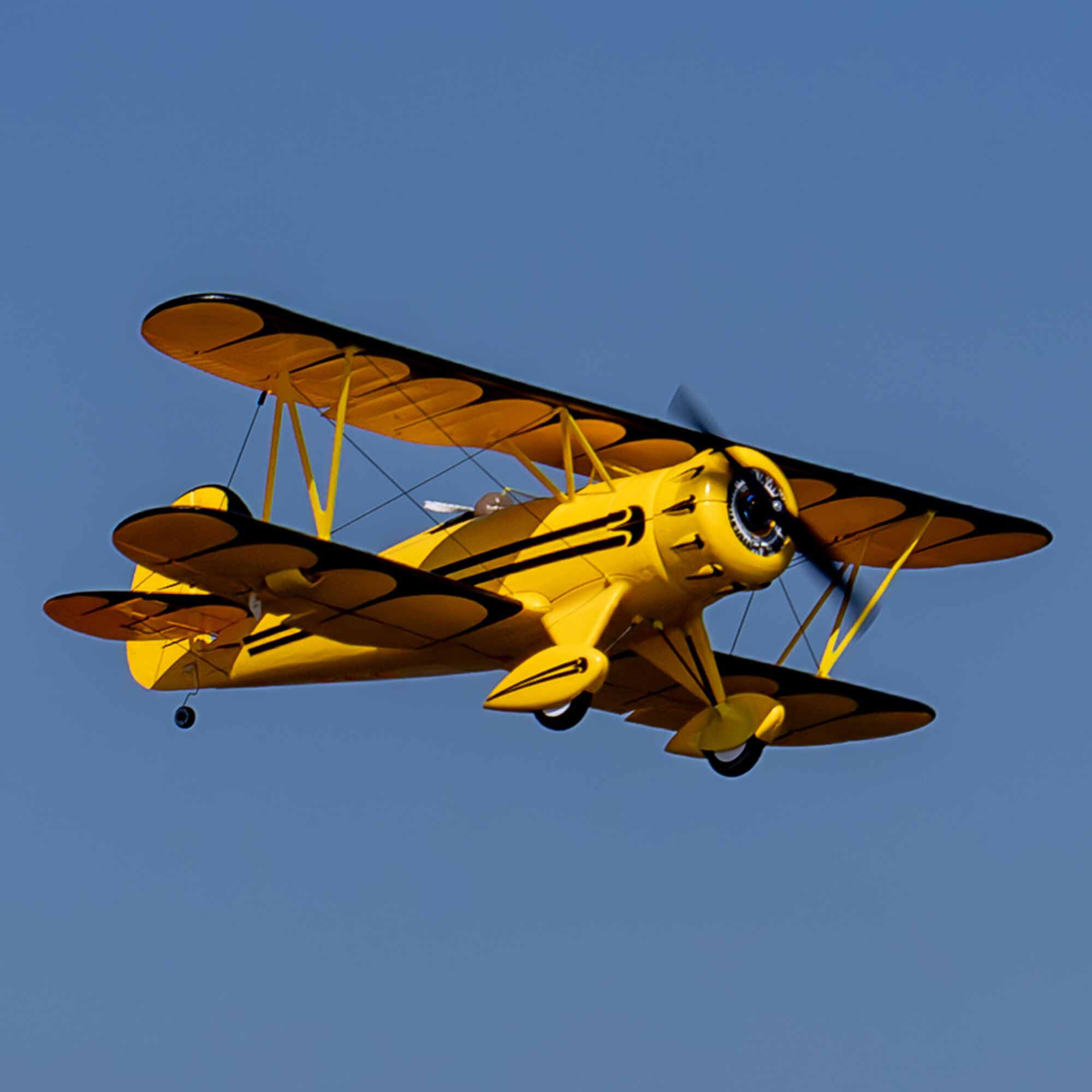 UMX WACO BNF Basic with AS3X and SAFE Select  Yellow