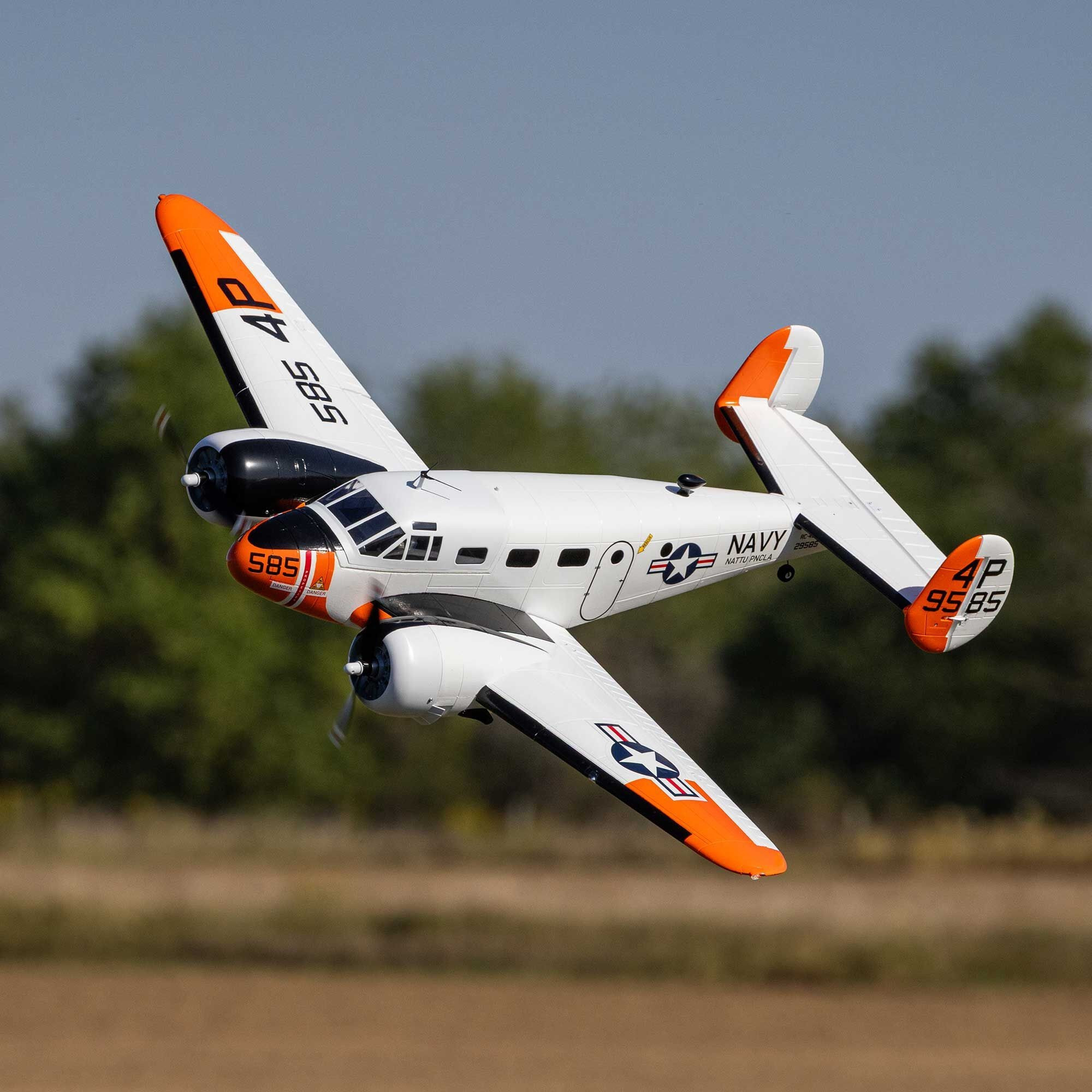 Beechcraft D18-RC-45J 1.5m PNP