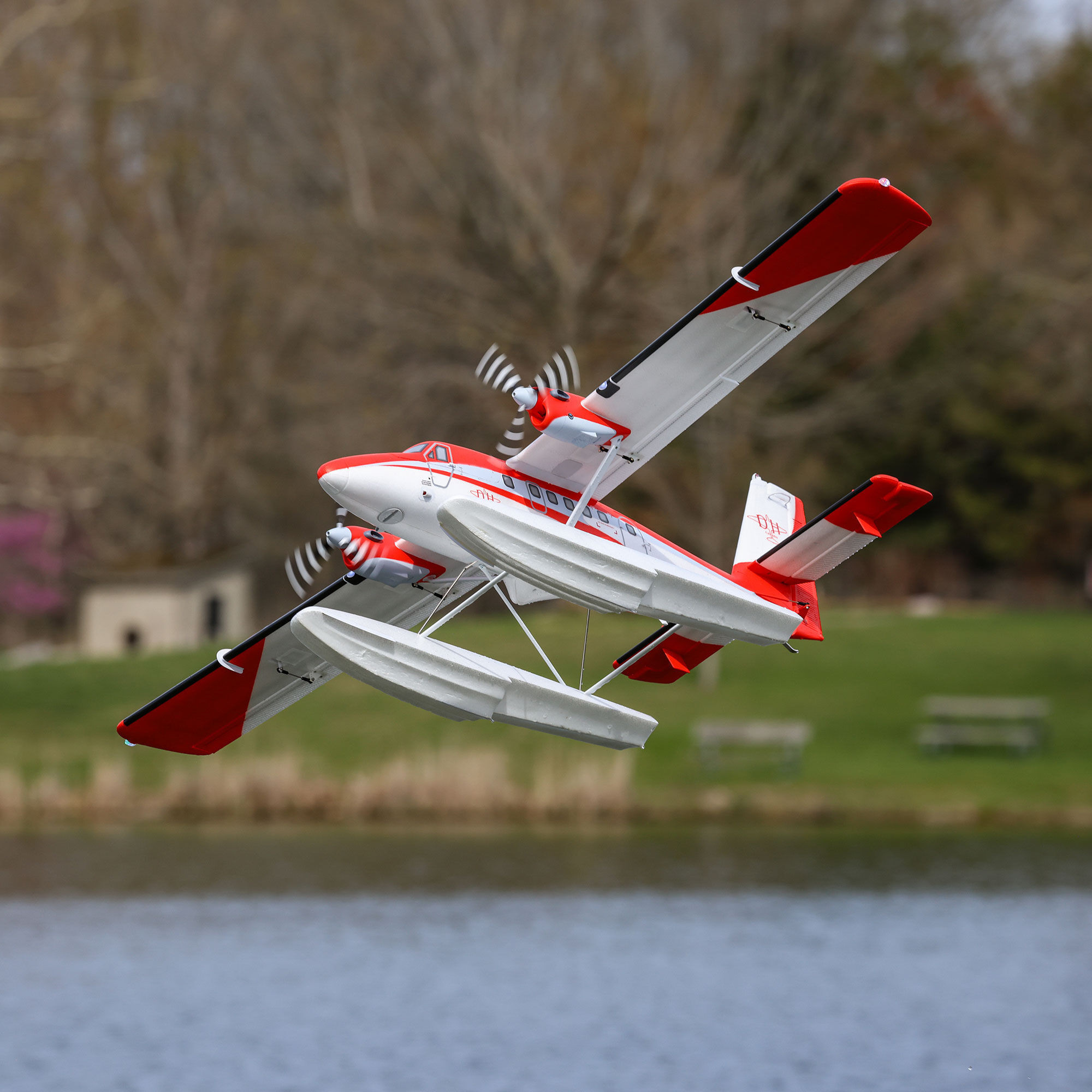 DHC-6 Twin Otter 1.4m PNP Combo with Floats