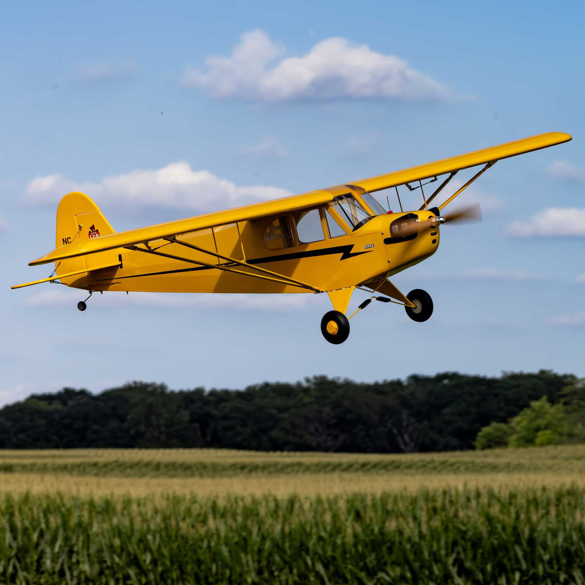 J-3 Cub 10cc EP PNP  82.5" with Receiver and Battery Combo