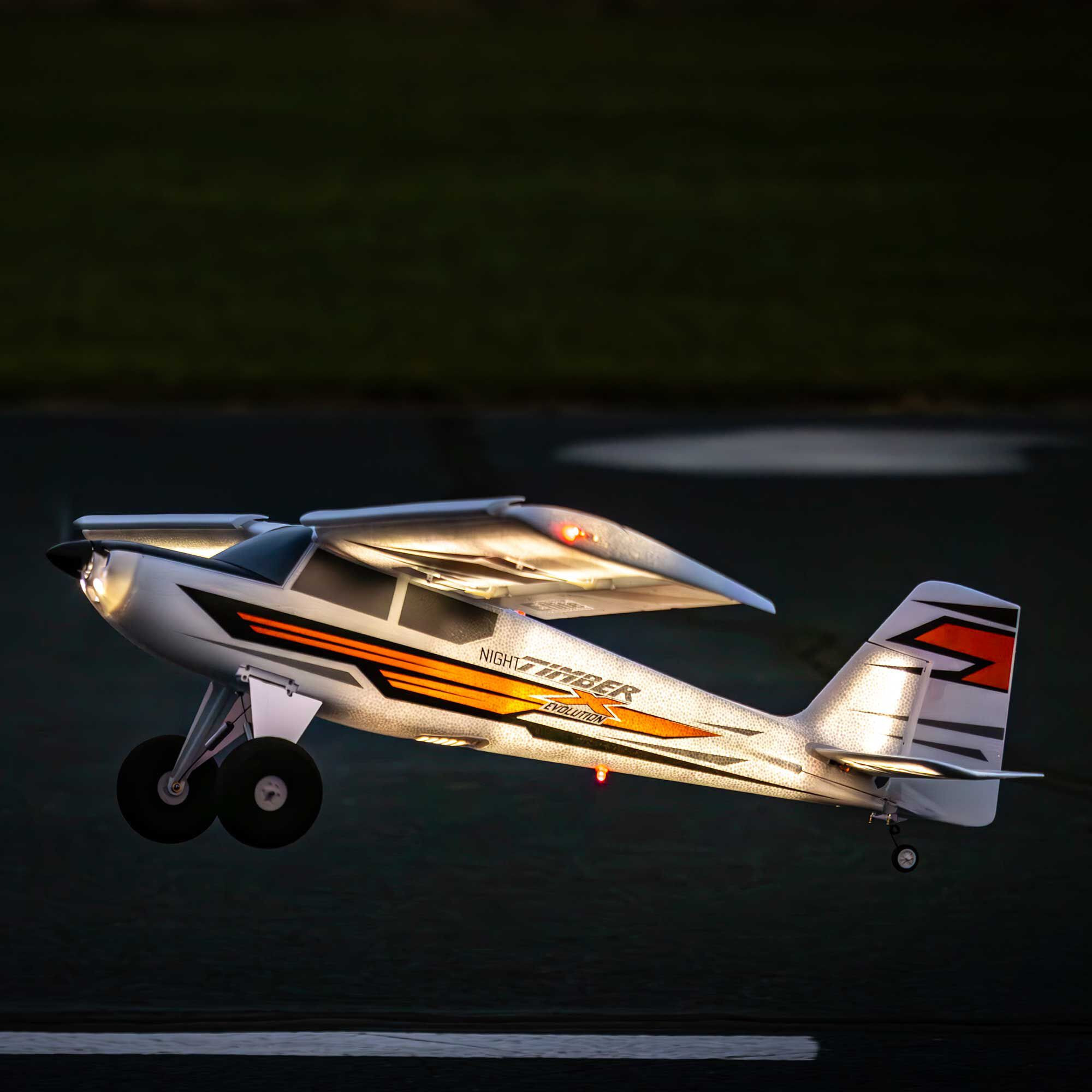 Night Timber X Evolution 1.2m BNF Basic with AS3X+ and SAFE Select